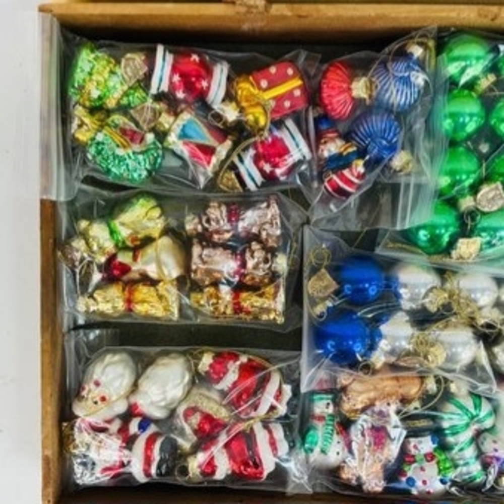 2006 Thomas Pacconi Blown Glass Ornament 100 Piece Set - Picture 8 of 9